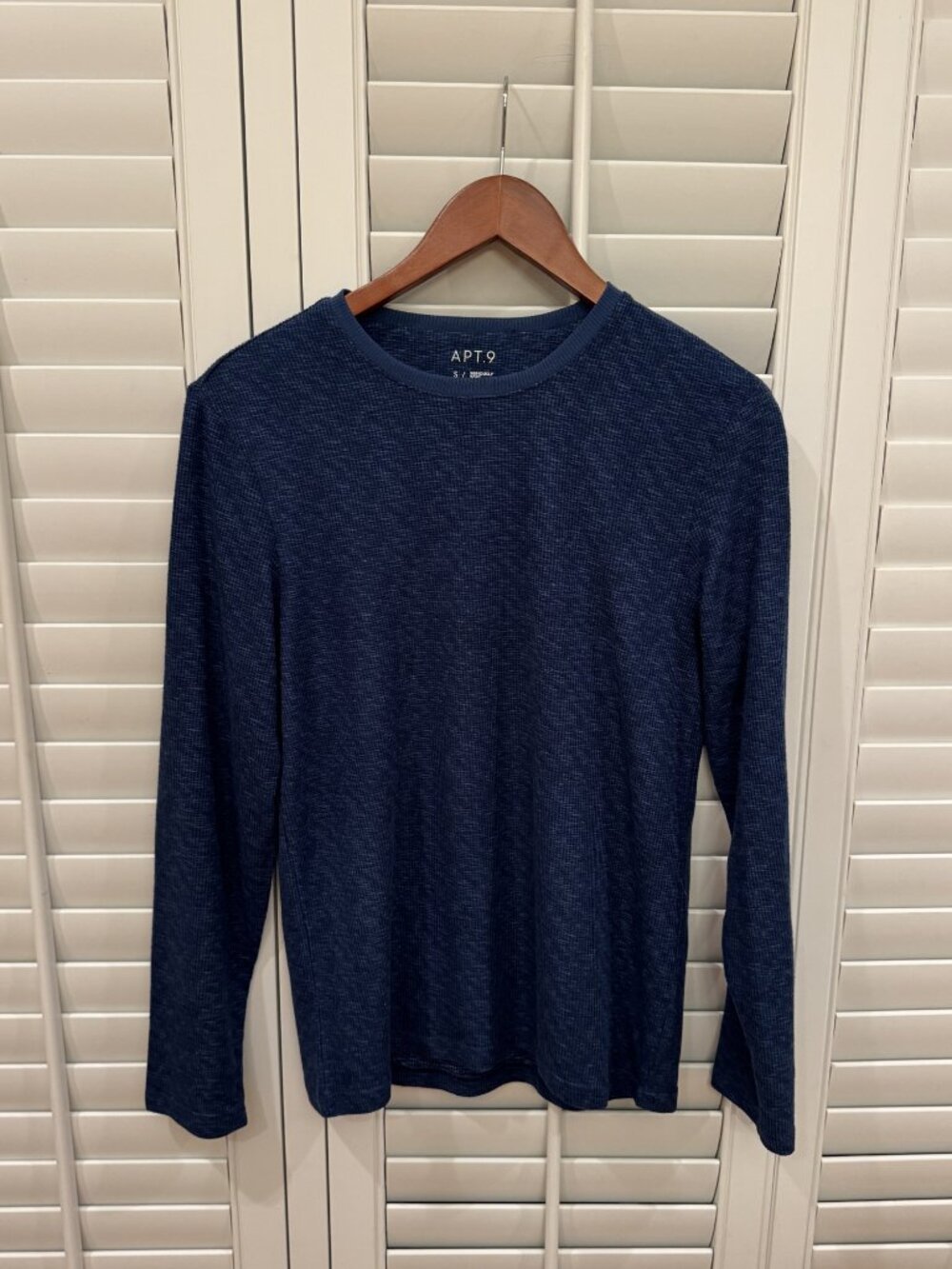 APT. 9 Blue Seriously Soft Sleep Tee - Size S